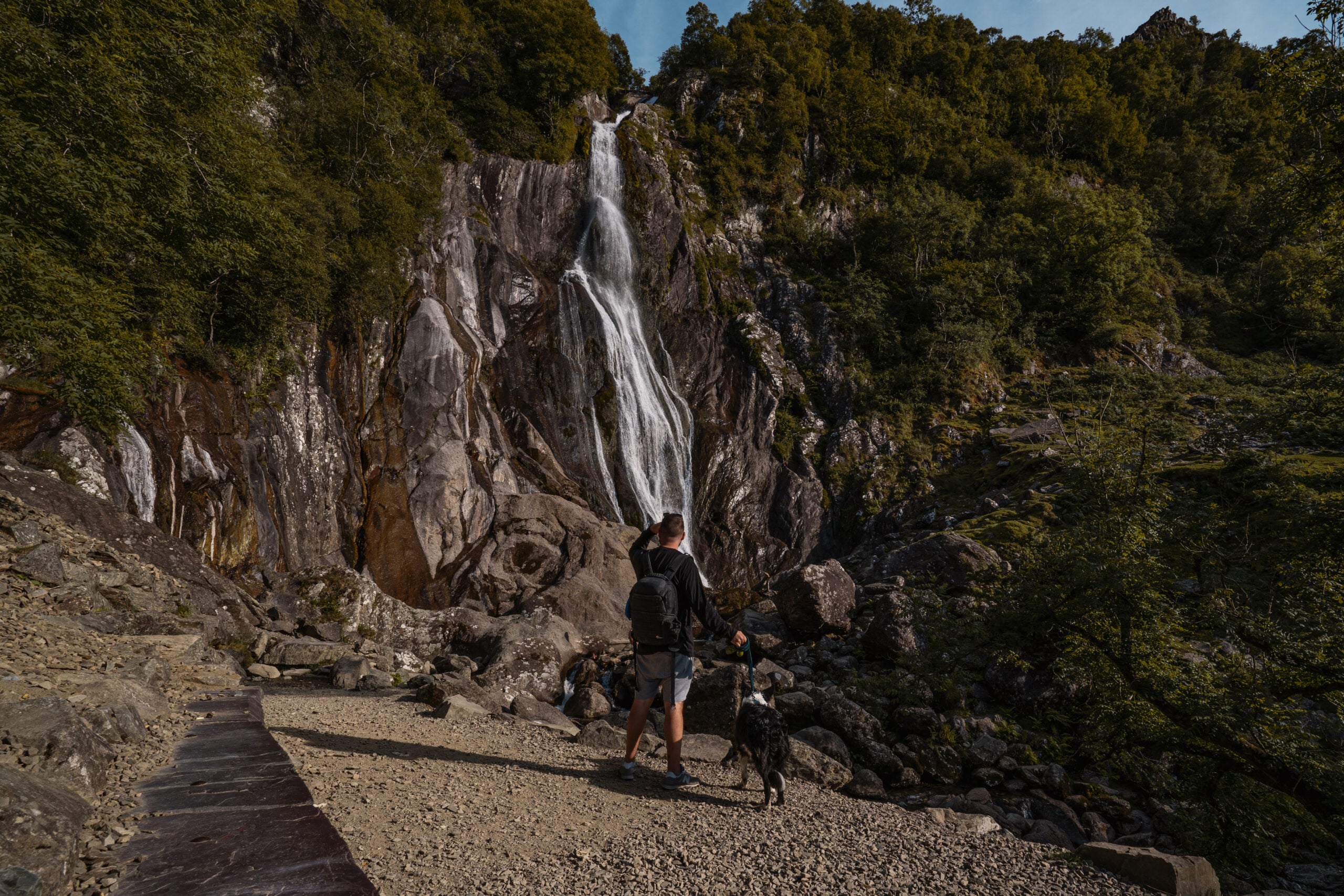 Dog Friendly - Aber Falls, Snowdonia.