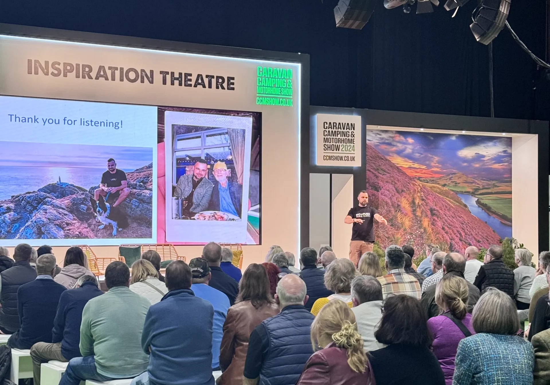 ROBBIE ROAMS INSPIRATION THEATRE CCM SHOW NEC