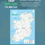 Road Trip Ireland - The Big Map - A2 Foldable Splashproof Road Map image 1