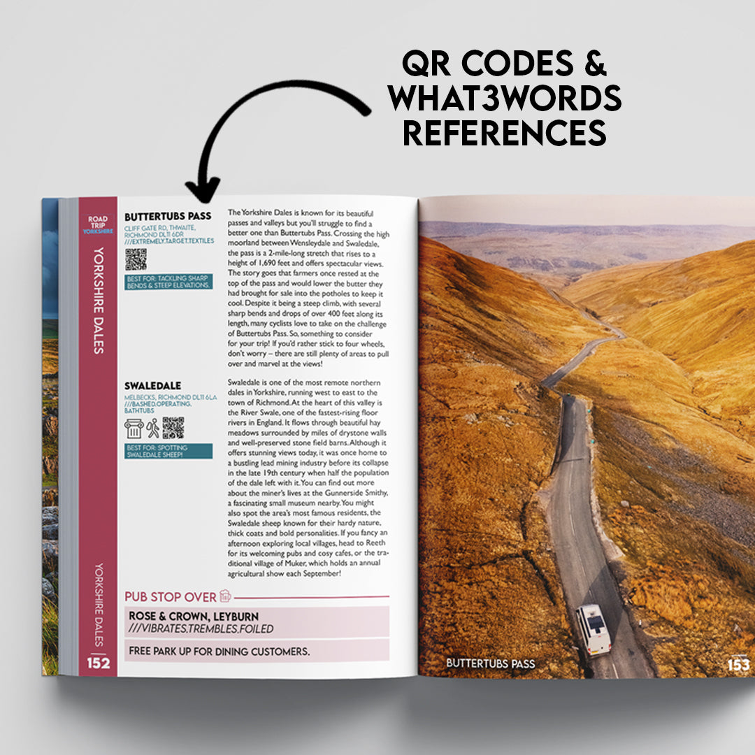 Road Trip Yorkshire Guide Book - The Ultimate Guide to The Yorkshire Dales Moors &amp; Coast by Robbie Roams image 2