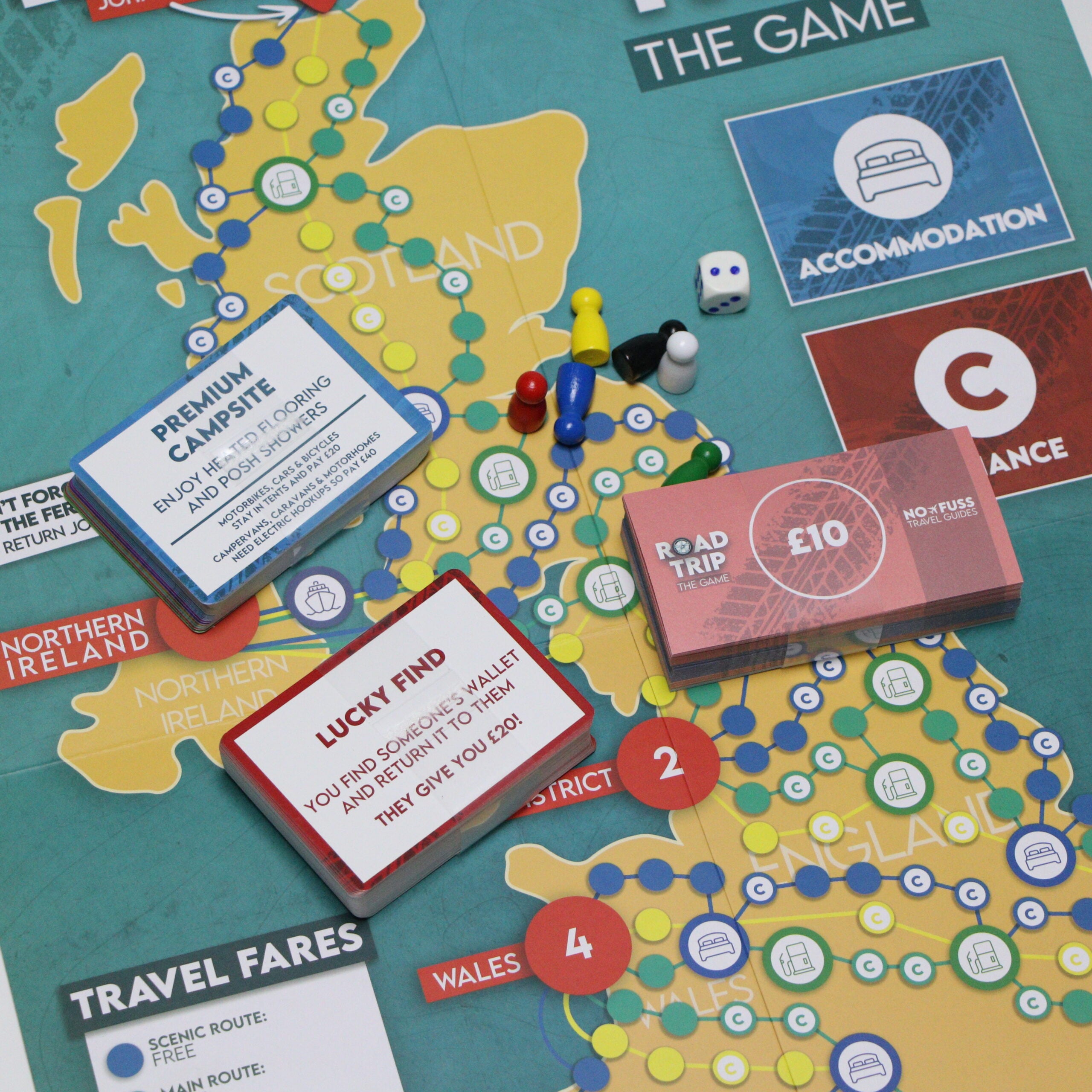 Road Trip The Game - The Exhilarating Adventure Board Game for Family &amp; Friends image 1
