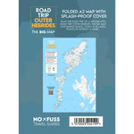 Road Trip Outer Hebrides - The Big Map - A2 Foldable Splashproof Road Map image 1
