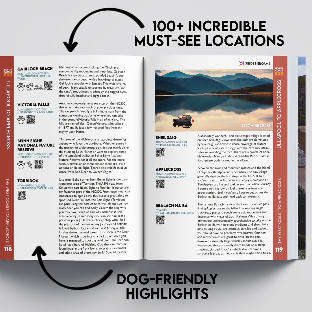 North Coast 500 The Road Trip of a Lifetime - NC500 Guide Book - Robbie Roams image 2