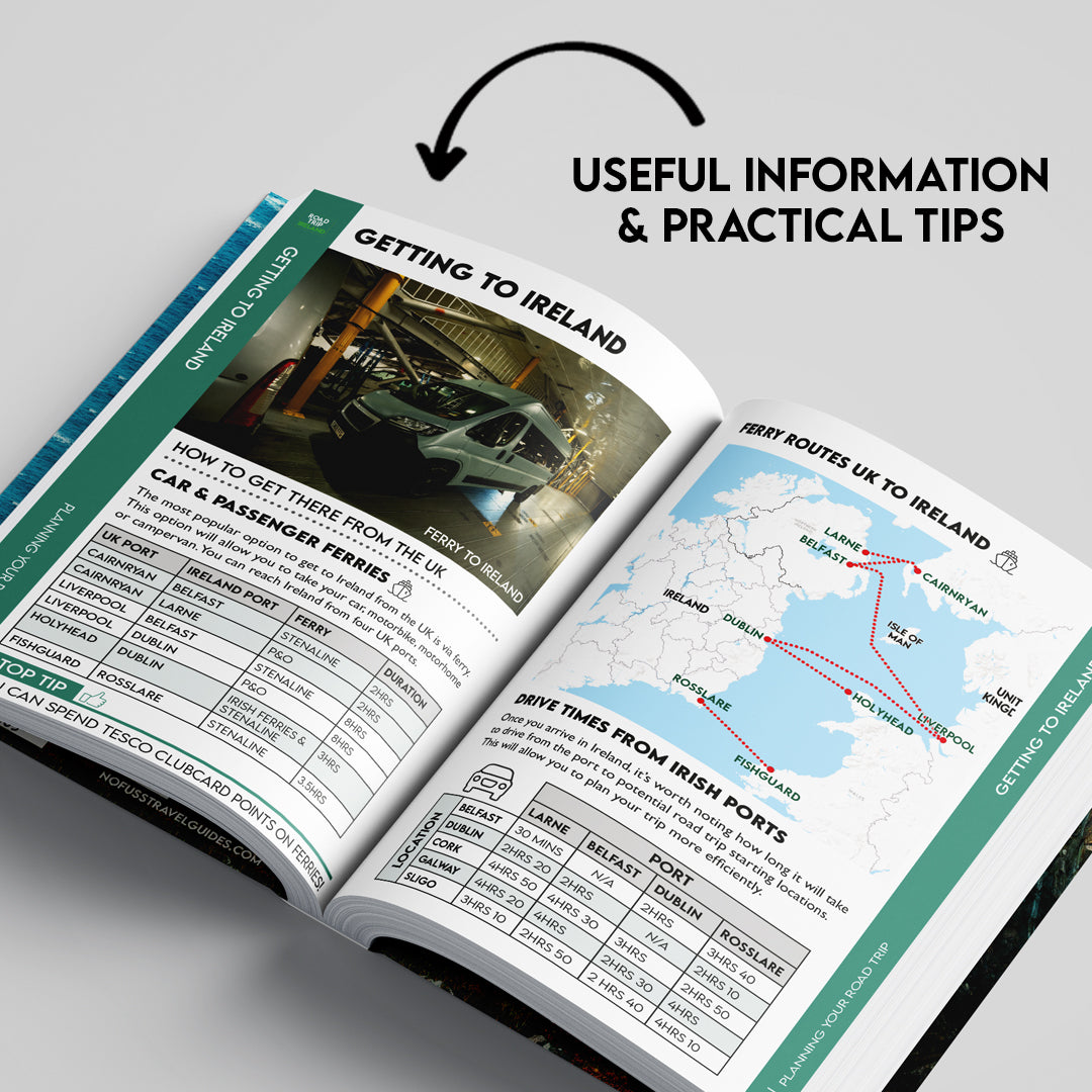 Road Trip Ireland Guide Book - The Ultimate Ireland &amp; The Atlantic Way Guide Book image 1
