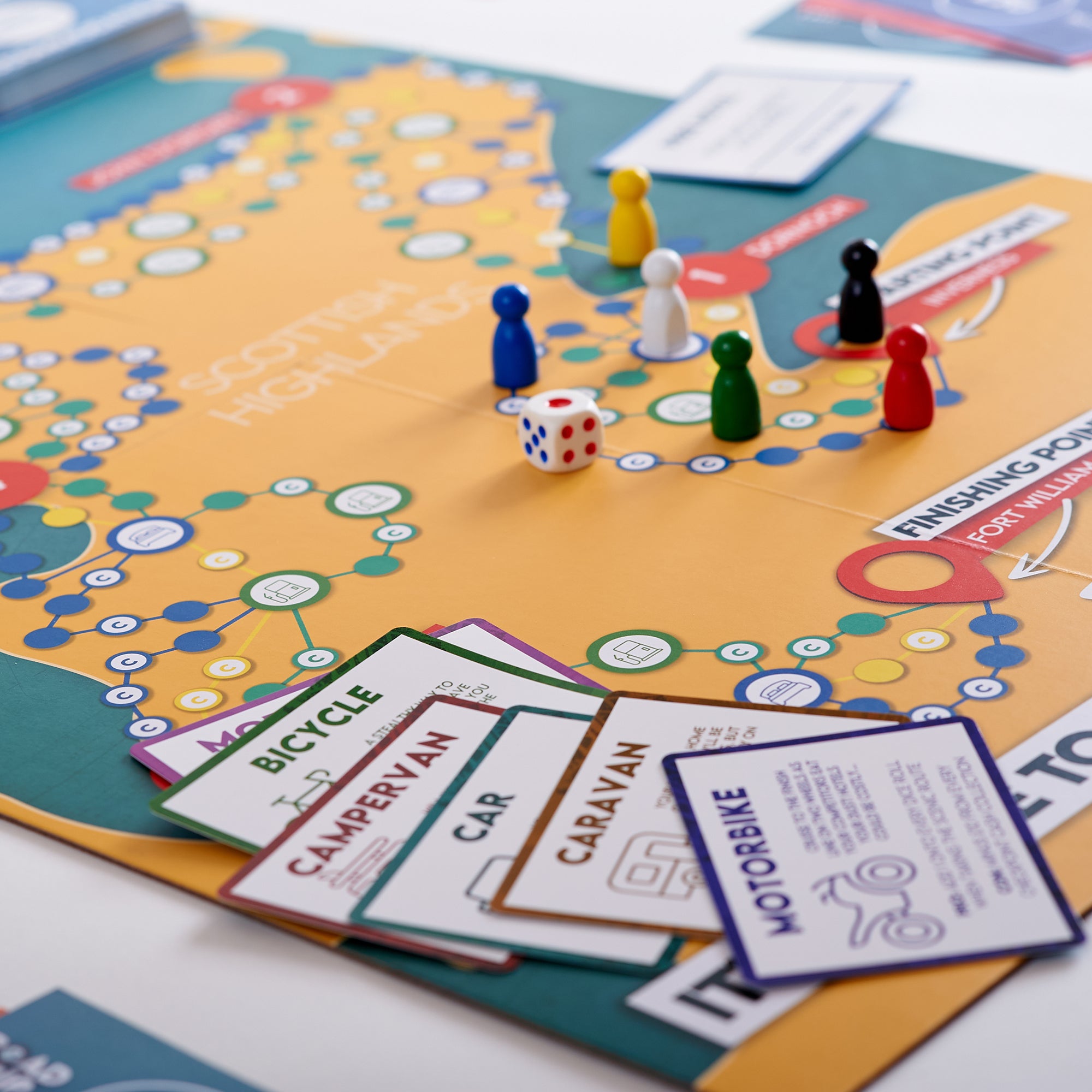 Road Trip The Game - The Exhilarating Adventure Board Game for Family &amp; Friends image 4
