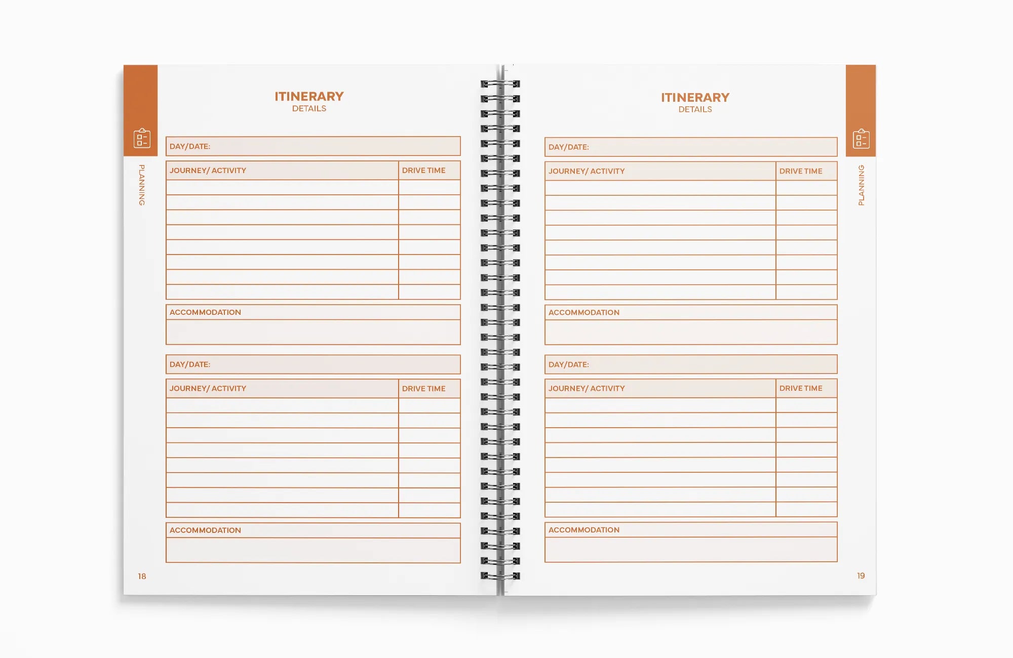 Road Trip Logbook, Planner &amp; Travel Journal – Ultimate Trip Planning &amp; Memory Book image 5