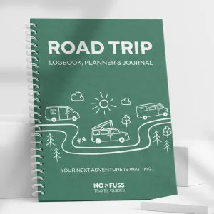 Road Trip Logbook, Planner &amp; Travel Journal – Ultimate Trip Planning &amp; Memory Book image 1