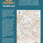 Road Trip Peak District – The Big Map – A2 Foldable Splashproof Road Map image 1