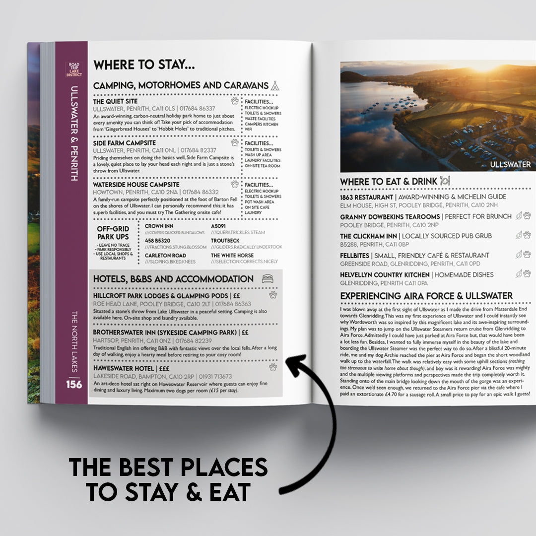 Road Trip Lake District Guide Book - The Definitive Lake District Road Trip Guide by Robbie Roams image 3