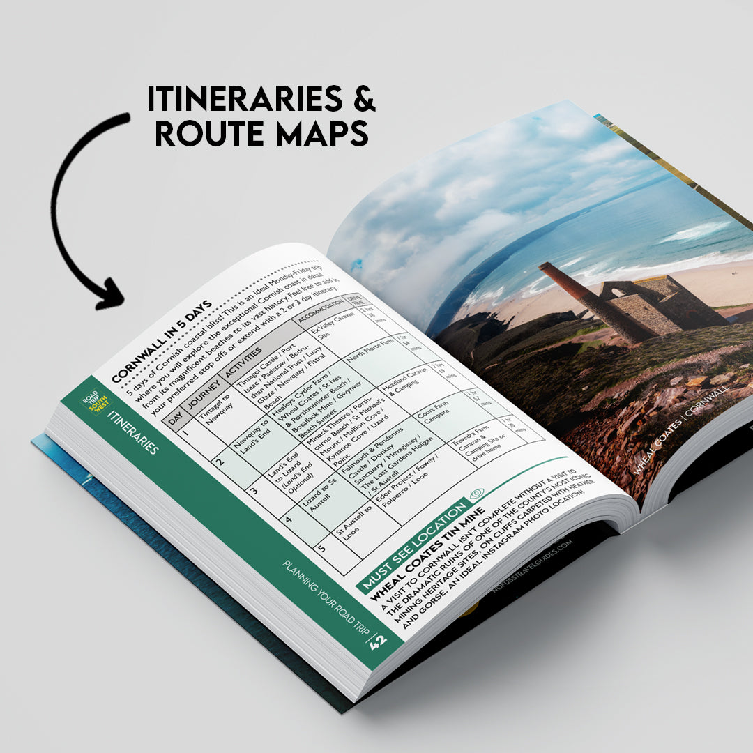 Road Trip South West Guide Book - The Ultimate Cornwall Devon Somerset &amp; Dorset Guidebook by Robbie Roams image 4