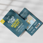Road Trip South West - The Big Map - A2 Foldable Splashproof Road Map image 0
