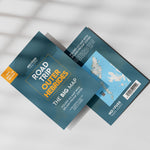 Road Trip Outer Hebrides - The Big Map - A2 Foldable Splashproof Road Map image 0