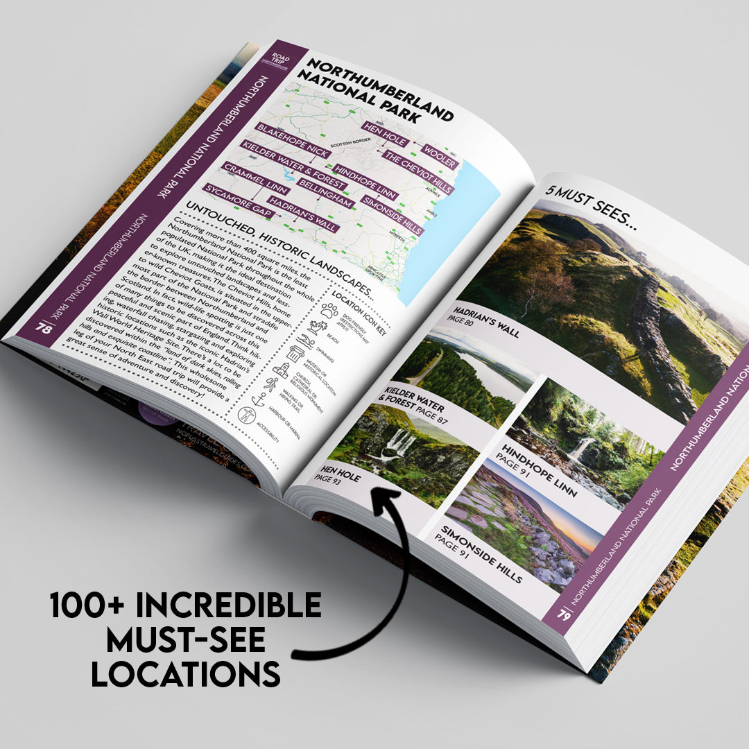 Road Trip Northumberland Guide Book - The Ultimate Guide to Northumberland, The North East &amp; North Pennines by Robbie Roams image 3