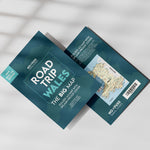 Road Trip Wales - The Big Map - A2 Foldable Splashproof Wales Road Map image 0