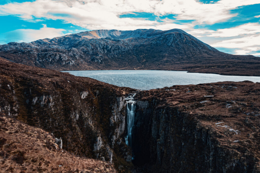 Loch Na Gaimhich Waterfall