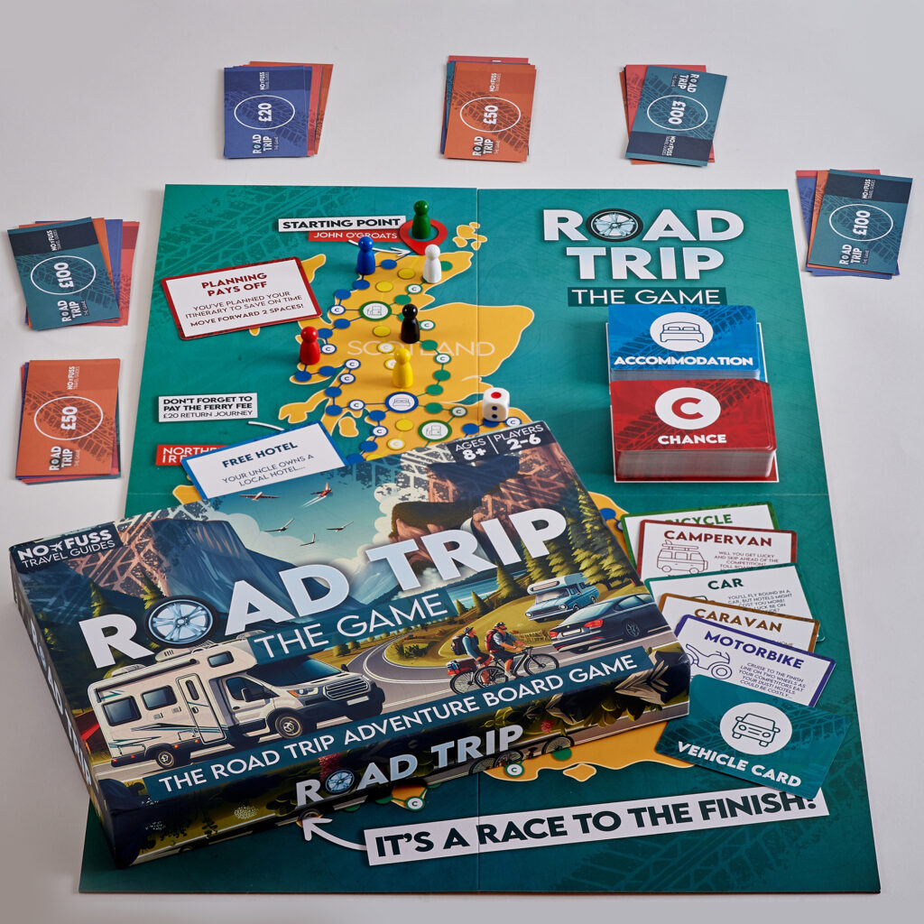 ROAD TRIP THE GAME BOARD GAME