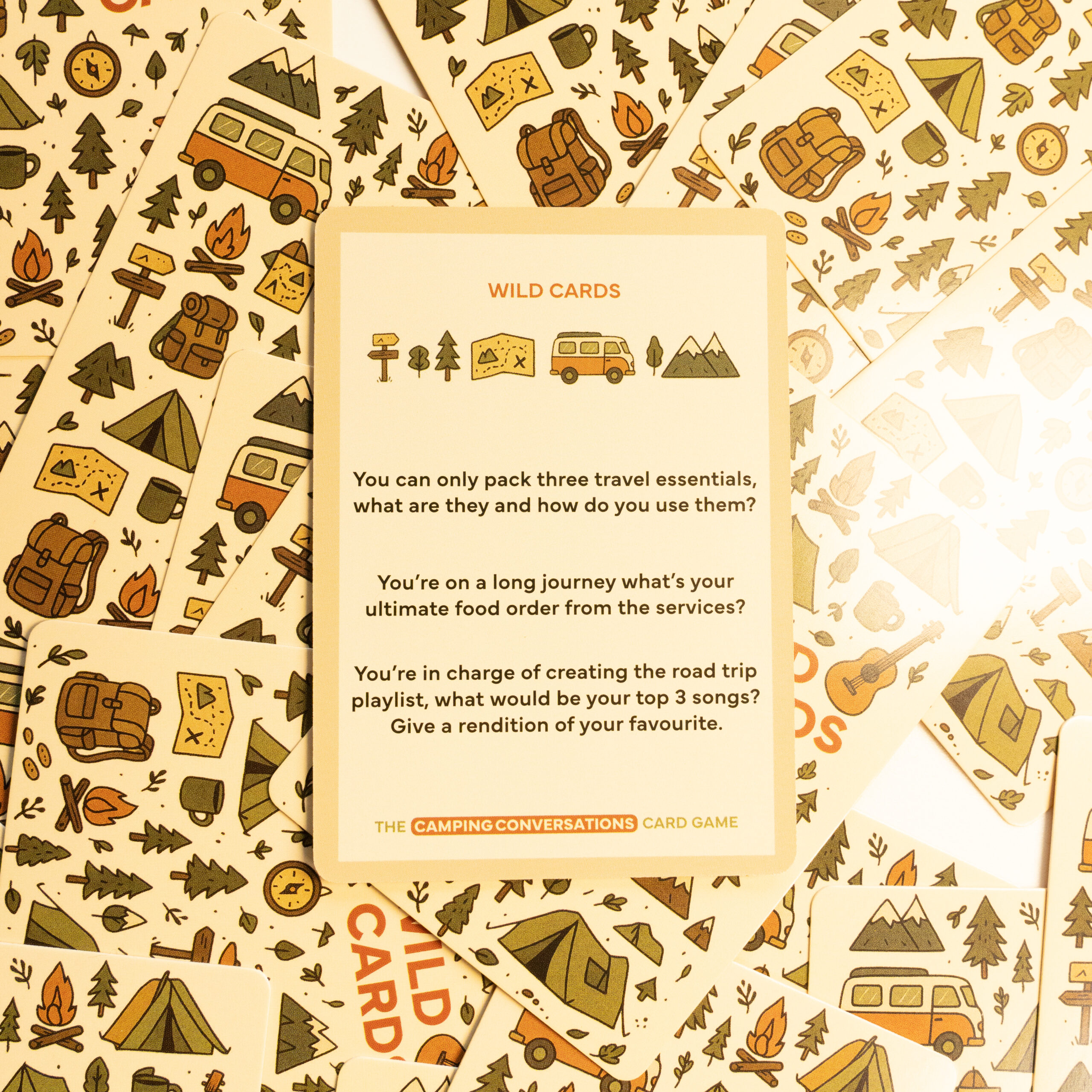 The Camping Conversations Card Game - 300+ Conversation Starters, Meaningful Questions and Fun Challenges! - Image 7