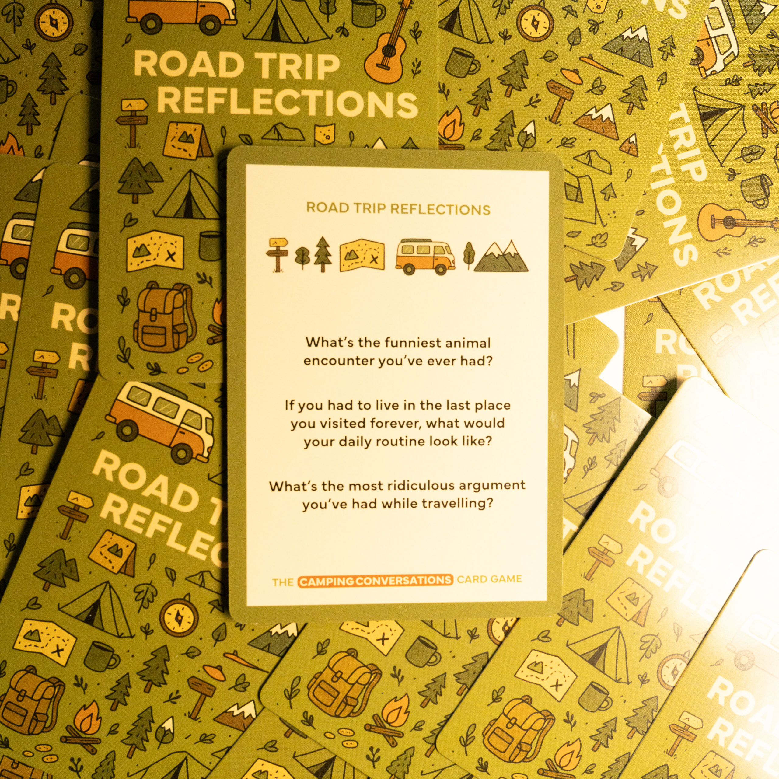 The Camping Conversations Card Game - 300+ Conversation Starters, Meaningful Questions and Fun Challenges! - Image 10