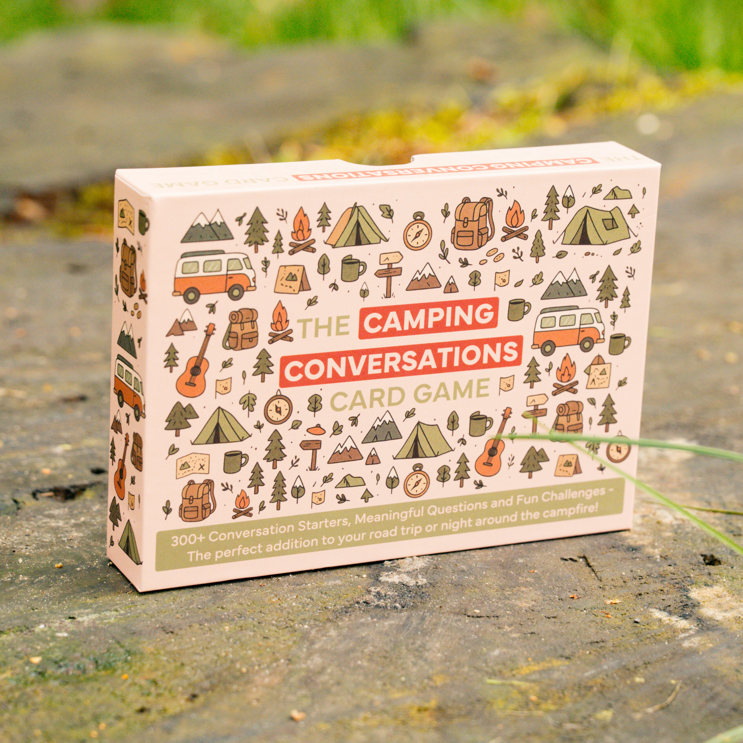 The Camping Conversations Card Game - 300+ Conversation Starters, Meaningful Questions and Fun Challenges! - Image 3