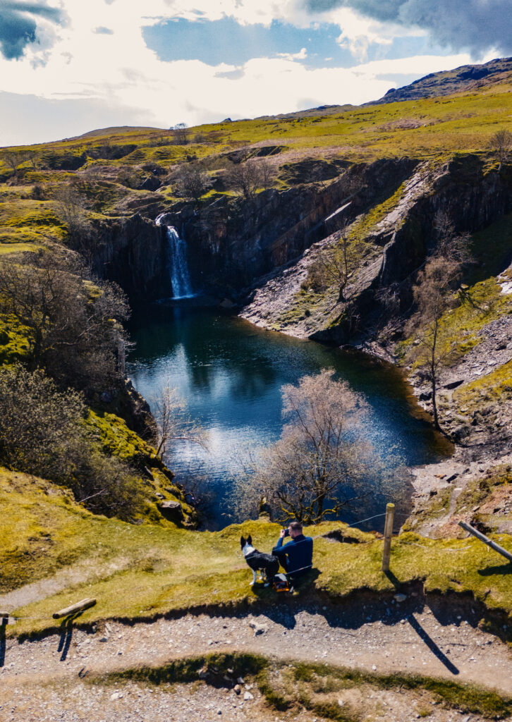 Banishead Quarry & Waterfall, Lake District