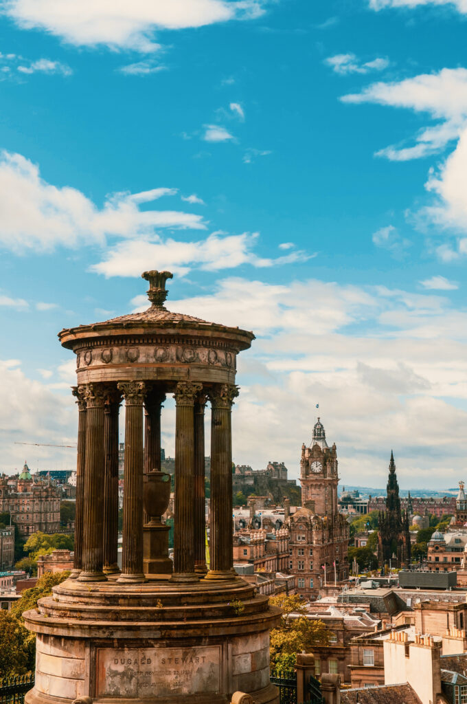 Calton Hill: The best things to do in Edinburgh in winter