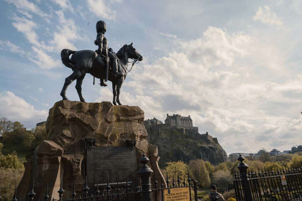 Best things to do in Edinburgh in winter: Princes Street Gardens