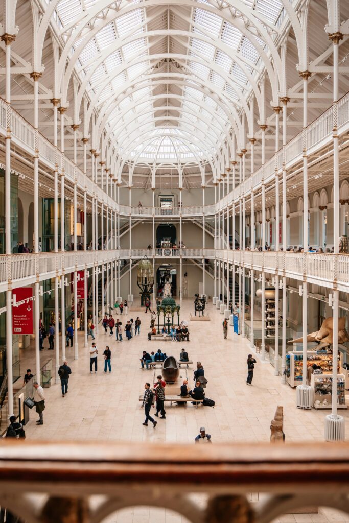 The National Museum of Scotland: The best things to do in Edinburgh in winter