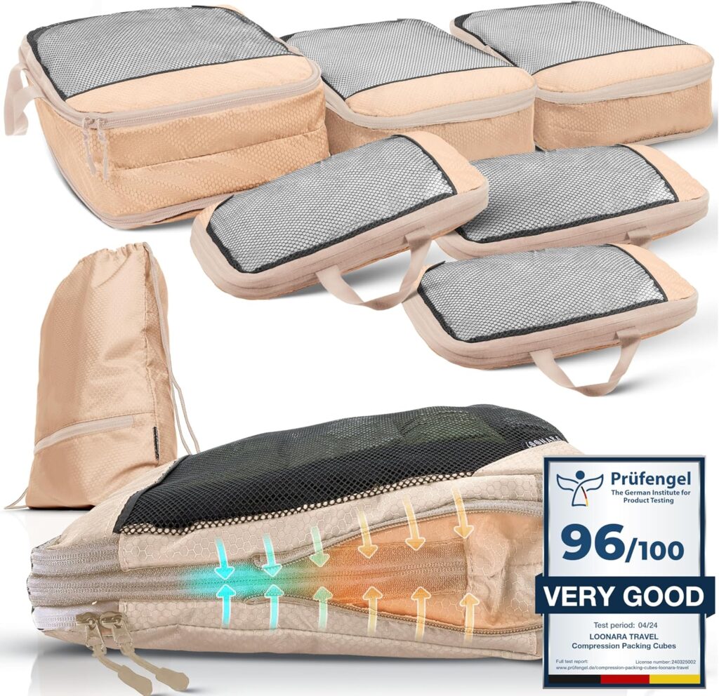 Great gifts for adventurers: Packing Cubes - Amazon product image.