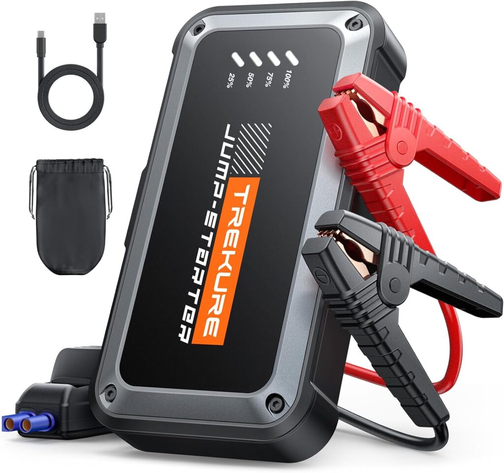 Trekure 4000A Jump Starter Power Pack, Amazon